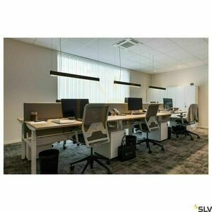 Pendant Light SLV GLENOS II Black 43W 3000K 105 cm 1001400 2 Pendant Light SLV GLENOS II Black 43W 3000K 105 cm 1001400 small 2