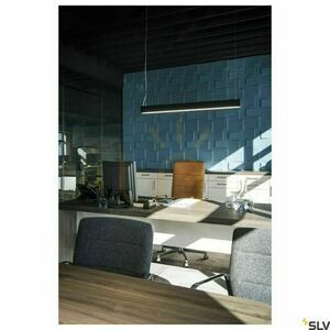 Pendant Light SLV GLENOS II Black 105 cm 43W 4000K 1001403 2 Pendant Light SLV GLENOS II Black 105 cm 43W 4000K 1001403 small 2