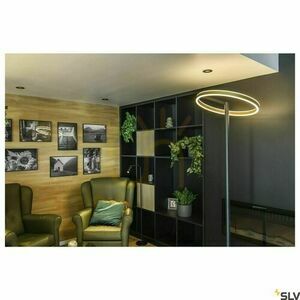 Golvlampa SLV KARPO FL svart LED 6,2W 3000K dimbar 1001463 small 4