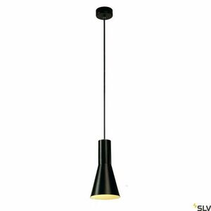 SLV PHELIA svart pendellampa E27 Ø13 cm 133330 small 0