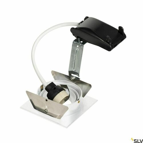 Kontrollera Infälld armatur SLV NEW TRIA 1 vit 50W 230V 111721