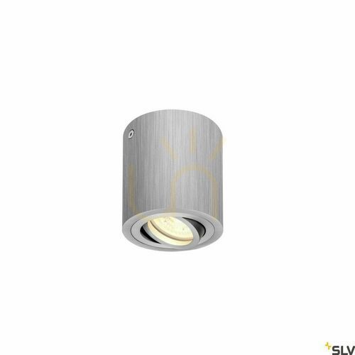 Kontrollera Taklampa SLV TRILEDO ROUND CL aluminium GU10 8,5 cm 1002012