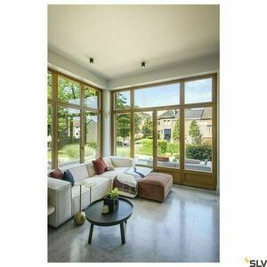 Taklampa SLV TRILEDO ROUND CL svart aluminium 8,5 cm GU10 1002010 small 3