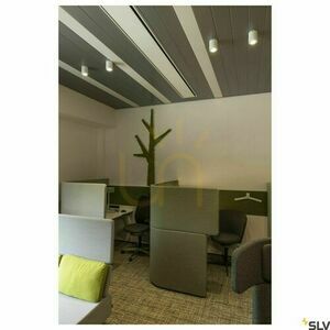 Taklampa SLV TRILEDO Round CL vit aluminium GU10 10W 1002011 small 3