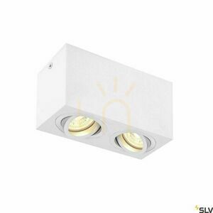 Taklampa SLV TRILEDO Double Square CL vit aluminium 1002006 small 0