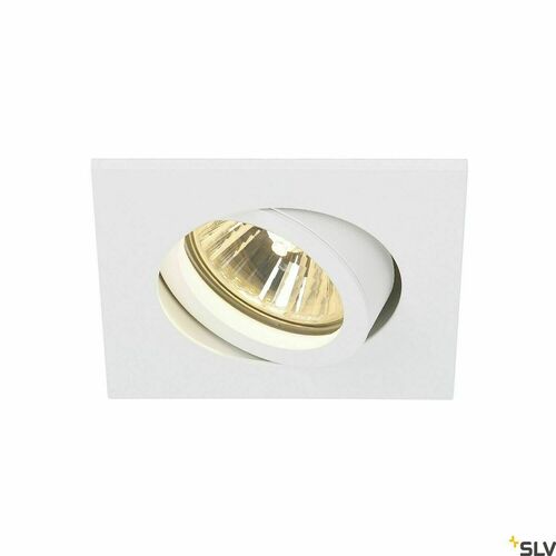 Kontrollera Infälld armatur SLV NEW TRIA 68 Square vit 50W 230V 1001995