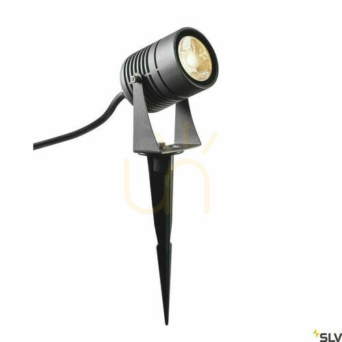 Kontrollera Outdoor Spot Light SLV Spike LED antracit 6W 3000K IP55 1002201