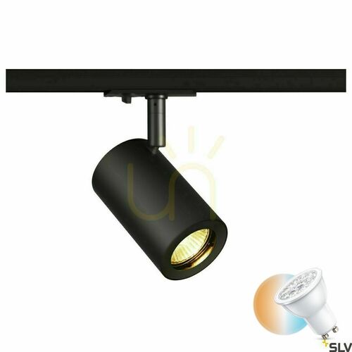 Kontrollera Spårljus SLV ENOLA_B svart GU10 50W 1-fas 1002110