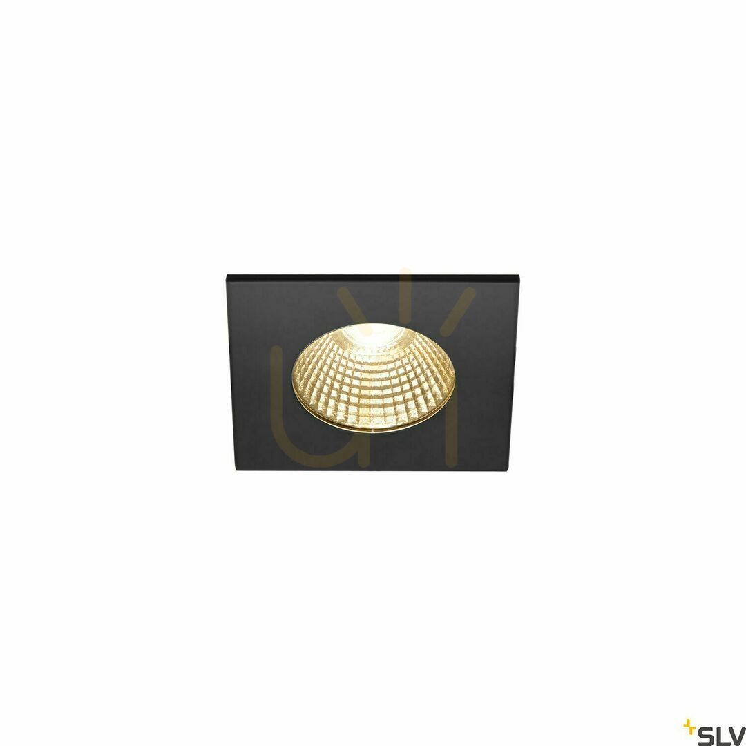 Kontrollera Infälld armatur SLV PATTA-I svart 7,3W Dim-to-Warm IP65 rund 1002101 Infälld armatur SLV PATTA-I svart 7,3W Dim-to-Warm IP65 rund 1002101