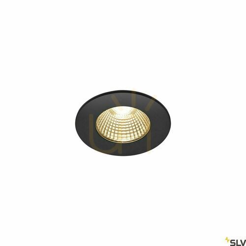Kontrollera Infälld armatur SLV PATTA-I svart 7,3W 1800–3000K IP65 rund 1002098