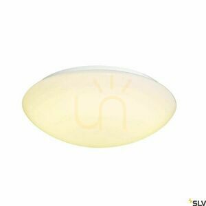 Utanpåliggande lampa SLV LIPSY Dome vit 40 cm 20W 3000/4000K IP44 1002022 small 2