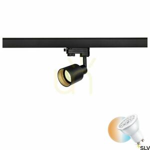 Spårljus SLV PURI Track svart GU10 3-fas 1001871 small 0