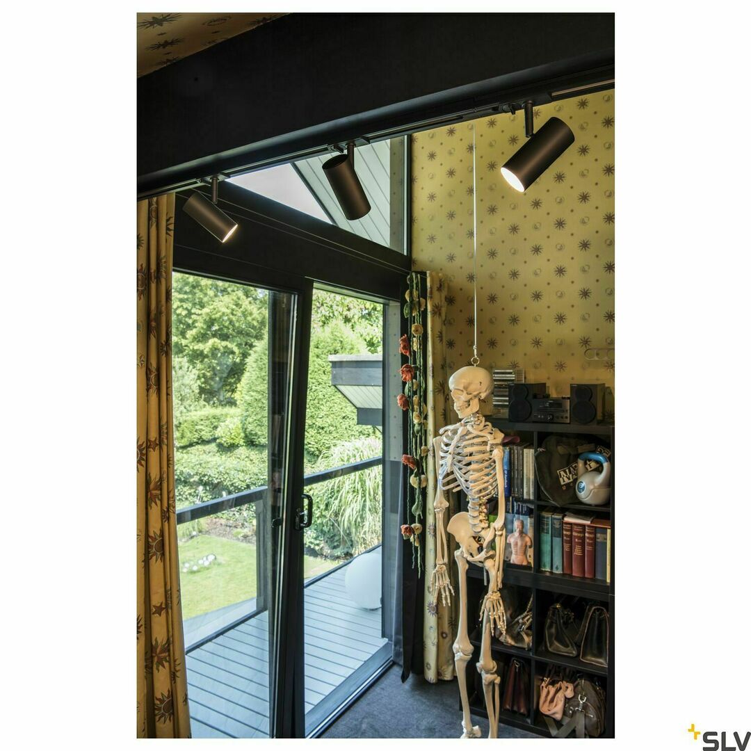 Display Spårljus SLV NOBLO svart 7,5W 2700K 620lm 1-fas 1001862 Spårljus SLV NOBLO svart 7,5W 2700K 620lm 1-fas 1001862
