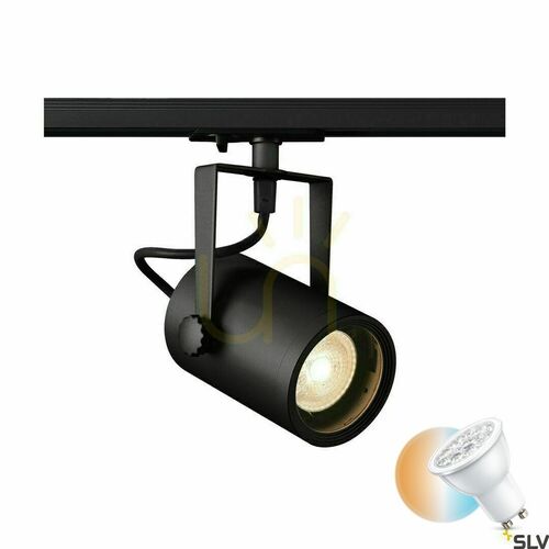 Kontrollera Spårljus SLV EURO SPOT TRACK svart 25W 1-fas 1001861