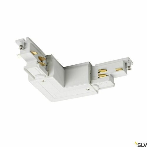 Kontrollera SLV S-TRACK DALI hörnmatningsenhet L vit 3-fas 1002649