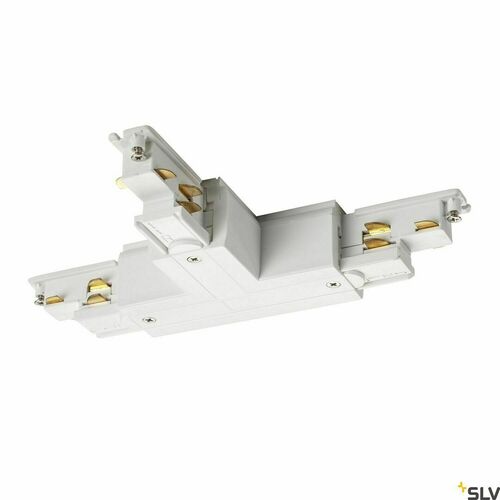 Kontrollera Strömförsörjning T-kontakt SLV S-TRACK DALI 3-fas vit 1002653