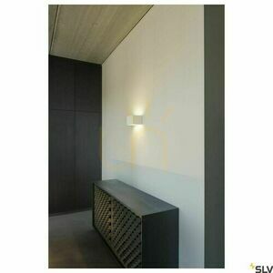 Vägglampa SLV PLASTRA QT-DE12 vit gips 20W 1002238 small 3