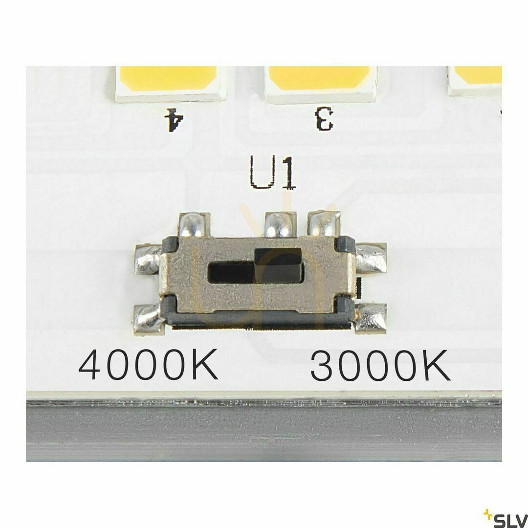 Utsikt Spårljus SLV SIGHT Track grå 37W 3000/4000K 114 cm 1005402 Spårljus SLV SIGHT Track grå 37W 3000/4000K 114 cm 1005402