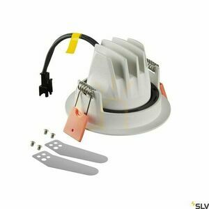 Infälld armatur SLV NUMINOS MOVE XS vit/svart 7W 3000K 1005586 small 1