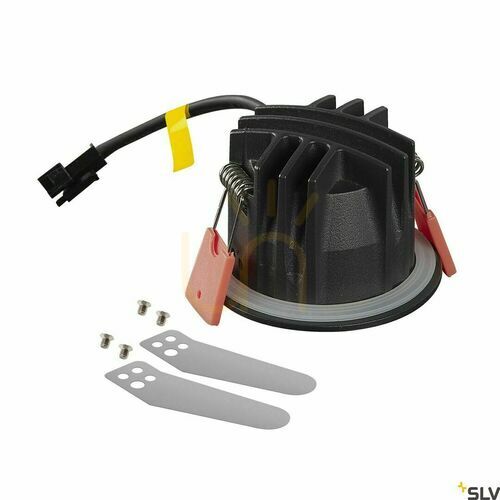 Kontrollera Infälld armatur SLV NUMINOS XS svart/krom 7W 3000K 700lm 1005522