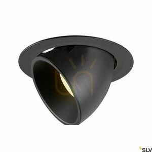 Infälld armatur SLV NUMINOS GIMBLE XL svart 3000K 37,4W 1006050 small 0