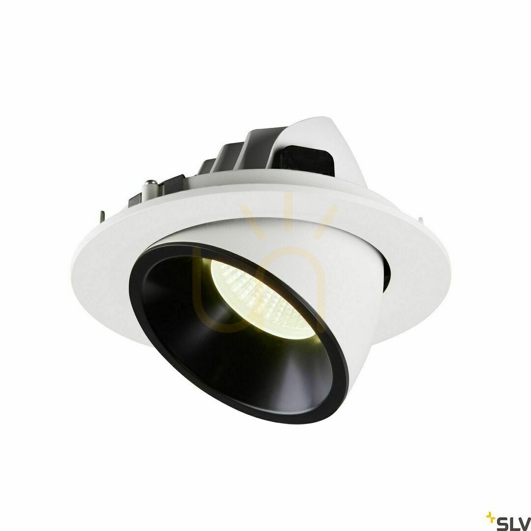 Förhandsvisning Infälld armatur SLV NUMINOS GIMBLE L vit/svart 25,4W 4000K 1006023 Infälld armatur SLV NUMINOS GIMBLE L vit/svart 25,4W 4000K 1006023