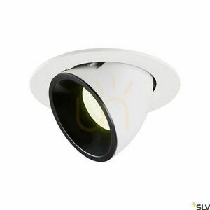 Infälld armatur SLV NUMINOS GIMBLE L vit/svart 25,4W 4000K 1006023 0 Infälld armatur SLV NUMINOS GIMBLE L vit/svart 25,4W 4000K 1006023 small 0