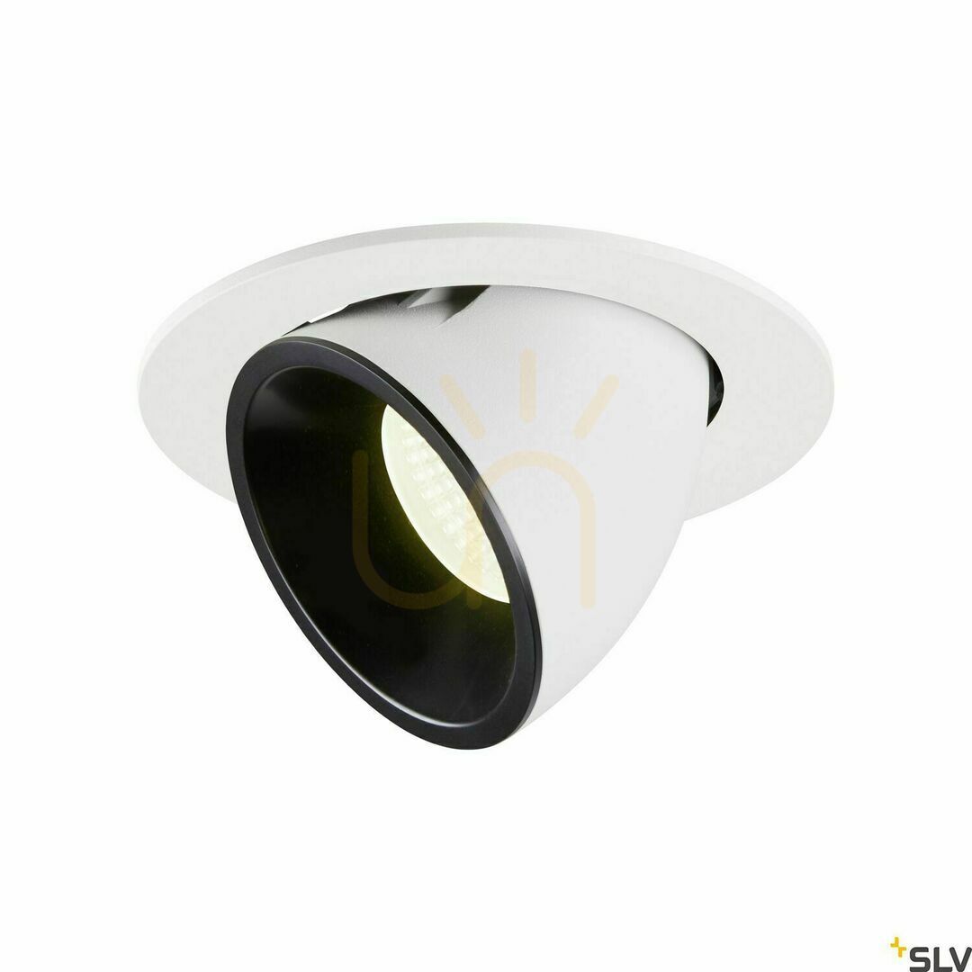 Kontrollera Infälld armatur SLV NUMINOS GIMBLE L vit/svart 25,4W 4000K 1006023 Infälld armatur SLV NUMINOS GIMBLE L vit/svart 25,4W 4000K 1006023