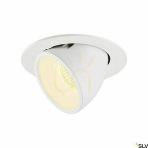 Infälld armatur SLV NUMINOS GIMBLE L vit 3000K 25,4W 1006009 small 0