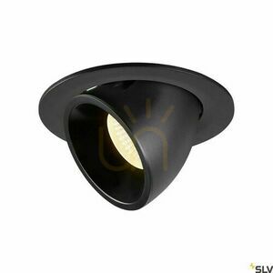 Infälld armatur SLV NUMINOS GIMBLE L svart 3000K 25,4W 1005996 small 0