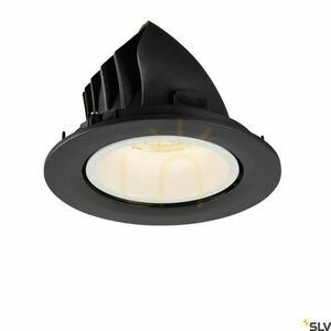 Svart-vit infälld LED-armatur SLV NUMINOS GIMBLE L 1005979 25,4 W 2250 lm 2700 K 40° small 1