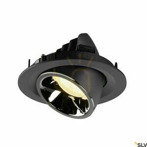 Infälld armatur SLV NUMINOS GIMBLE M svart/krom 17,5W 3000K 1005947 2 Infälld armatur SLV NUMINOS GIMBLE M svart/krom 17,5W 3000K 1005947 small 2