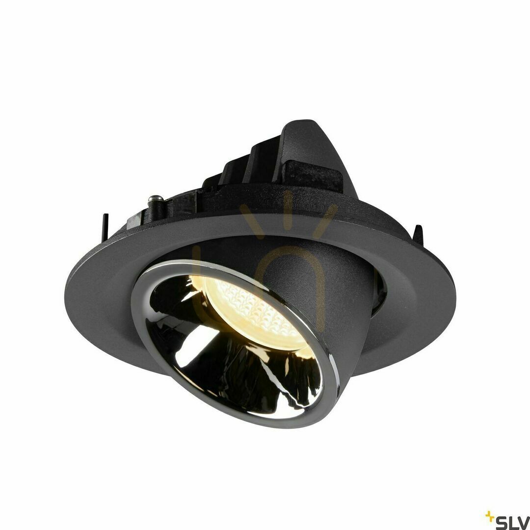 Förhandsvisning Infälld armatur SLV NUMINOS GIMBLE M svart/krom 17,5W 3000K 1005947 Infälld armatur SLV NUMINOS GIMBLE M svart/krom 17,5W 3000K 1005947