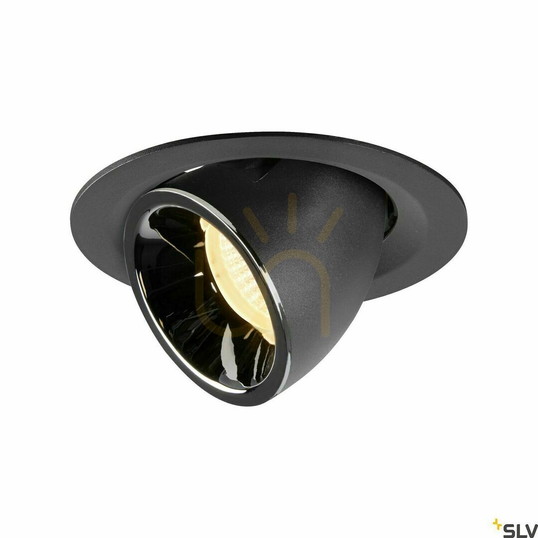 Kontrollera Infälld armatur SLV NUMINOS GIMBLE M svart/krom 17,5W 3000K 1005947 Infälld armatur SLV NUMINOS GIMBLE M svart/krom 17,5W 3000K 1005947