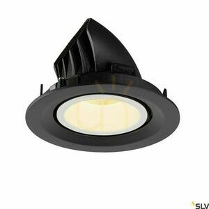 Infälld armatur SLV NUMINOS GIMBLE M 17,5W 3000K 1600lm svart/vit 1005946 small 1