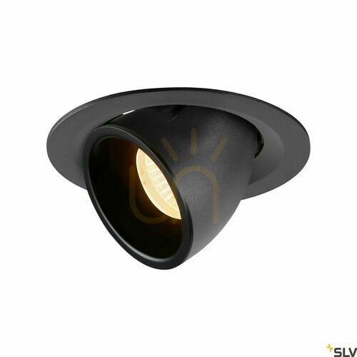 Kontrollera Infälld armatur SLV NUMINOS GIMBLE M svart 17,5W 2700K 1460lm 1005927