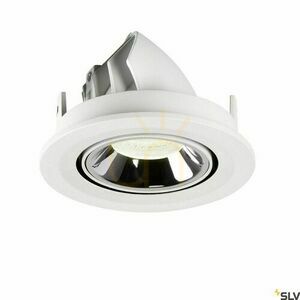 Infälld armatur SLV NUMINOS GIMBLE S vit/krom 8,6W 4000K 1005920 small 1