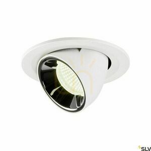 Infälld armatur SLV NUMINOS GIMBLE S vit/krom 8,6W 4000K 1005920 small 0