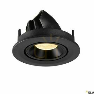 Infälld armatur SLV NUMINOS GIMBLE S svart 3000K 8,6W 1005888 small 1