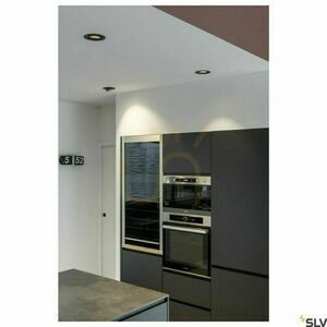 Infälld armatur SLV NUMINOS GIMBLE S svart 3000K 8,6W 1005888 small 4