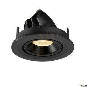 Infälld armatur SLV NUMINOS GIMBLE S svart 8,6W 2700K 1005867 small 1
