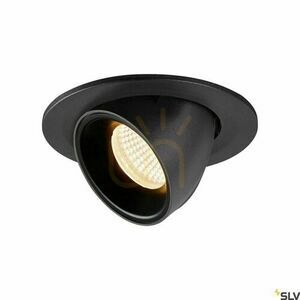 Infälld armatur SLV NUMINOS GIMBLE S svart 8,6W 2700K 1005867 small 0