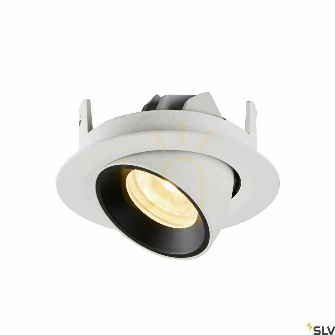Förhandsvisning Infälld armatur SLV NUMINOS GIMBLE XS vit/svart 7W 3000K 1005840 Infälld armatur SLV NUMINOS GIMBLE XS vit/svart 7W 3000K 1005840