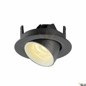 Infälld armatur SLV NUMINOS GIMBLE XS svart/vit 7W 3000K 1005832 small 2