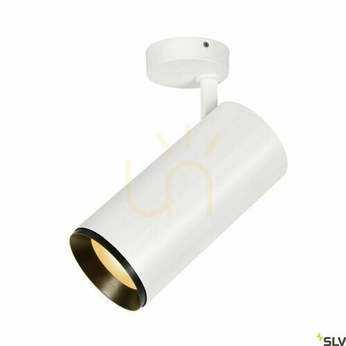 Kontrollera Utanpåliggande takarmatur SLV NUMINOS XL CL DALI 27 W 2700 K 3550 lm vit/svart 1005745