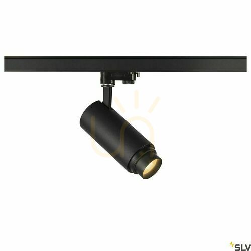 Kontrollera Spårljus SLV NUMINOS ZOOM M PHASE 3-fas svart 20W 2700K 1006108