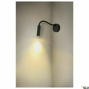 Vägglampa SLV KARPO GOOSE svart dimbar LED 3000K 5,8W SKU 1006162 small 4