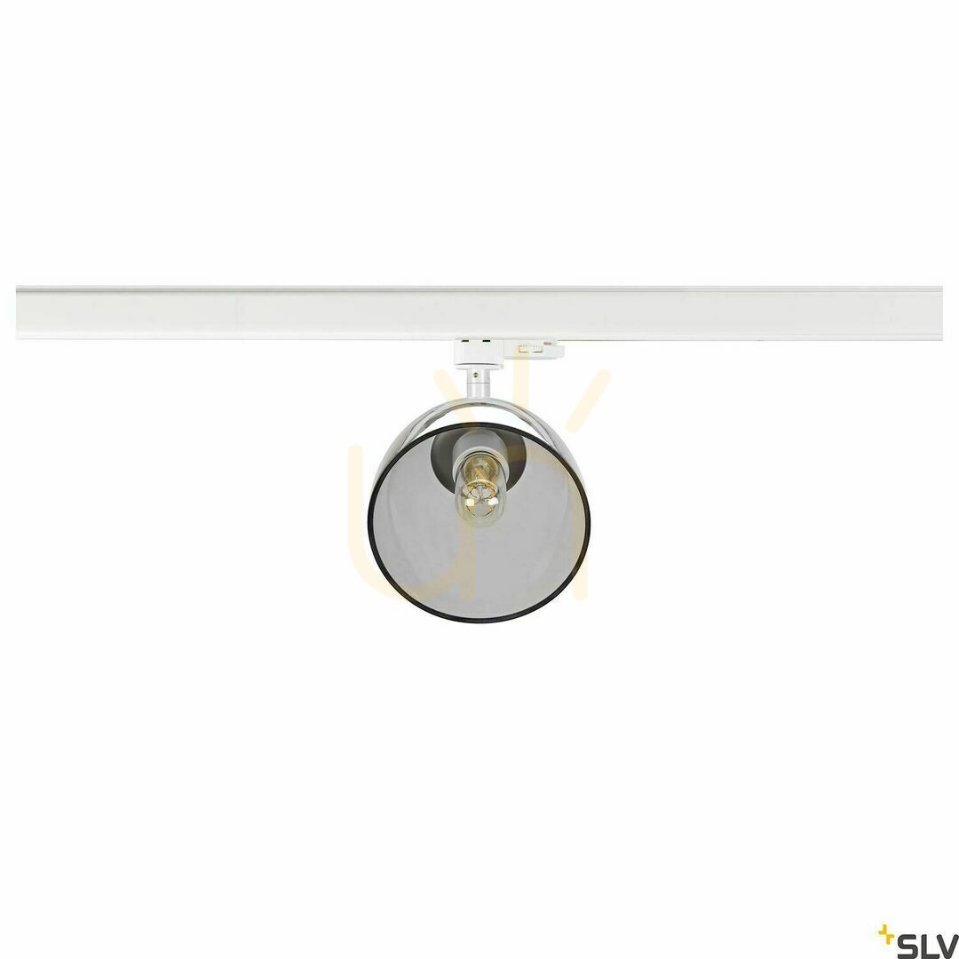 Förhandsvisning Spårljus SLV PARA CONE GL GU10 vit 25W 3-fas 1006158 Spårljus SLV PARA CONE GL GU10 vit 25W 3-fas 1006158