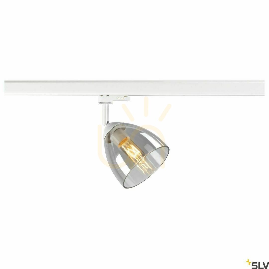 Förhandsvisning Spårljus SLV PARA CONE GL GU10 vit 25W 3-fas 1006158 Spårljus SLV PARA CONE GL GU10 vit 25W 3-fas 1006158
