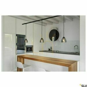 Pendellampa SLV PARA CONE GL GU10 svart glas/aluminium 13,5 cm 1006159 small 5